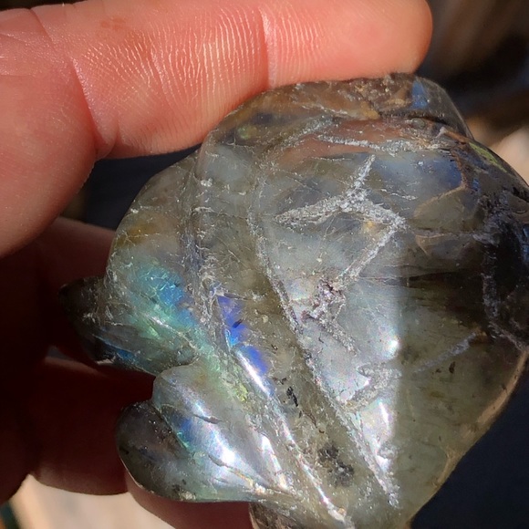 Labradorite Crystal Turtle - Picture 11 of 16